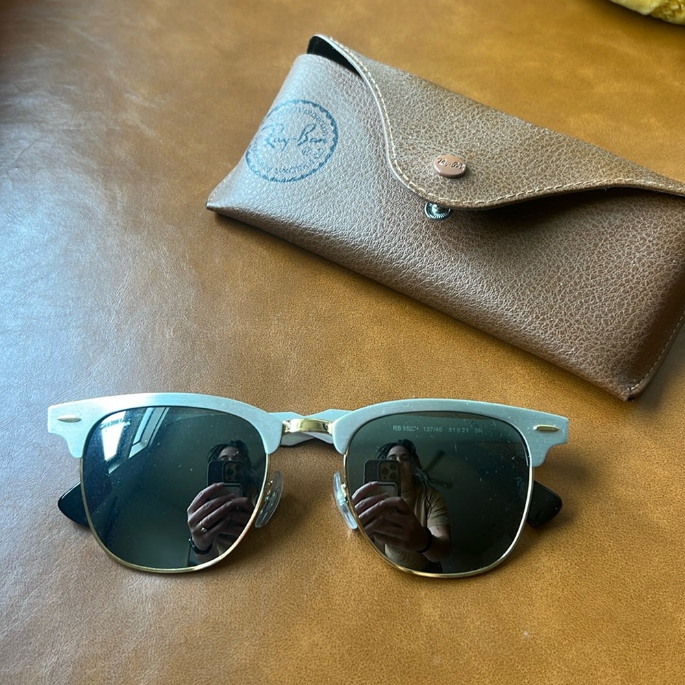 Ray-Ban RB 3507 Clubmaster Aluminum Sunglasses